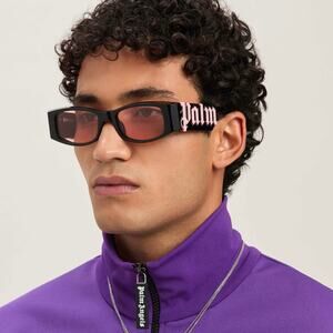 New, PALM ANGELS Sunglasses PERI007 1021 Authentic